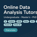 Data Analysis Tutors London